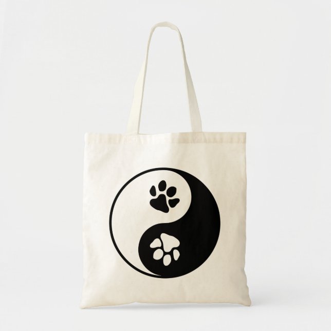 Bolsa Tote Yin Yang Paw (Frente)
