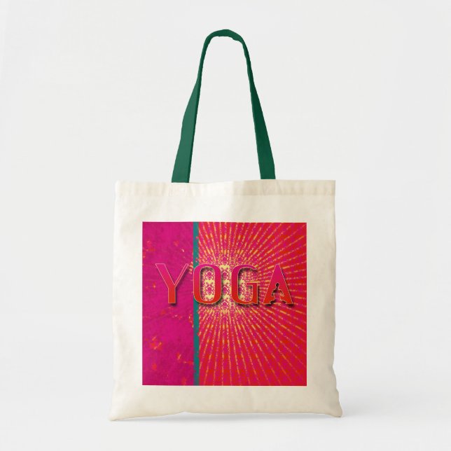 Bolsa Tote Yoga 1 - Saco impresso (Frente)