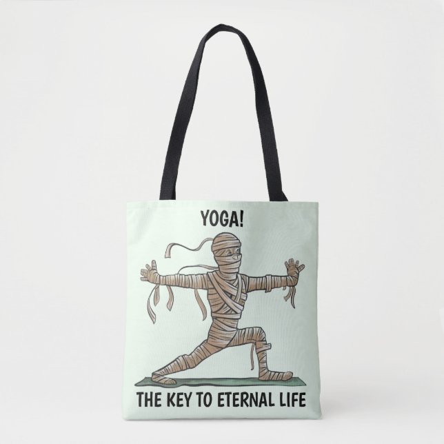 Bolsa Tote Yoga Mummy (Frente)