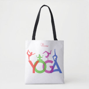 Bolsa Tote Yoga Possui Silhouettes Thunder_Cove