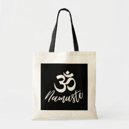 Bolsa Tote Yoga - Símbolo Namaste e OM Sânscrito