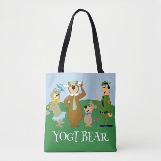 Bolsa Tote Yogi Bear e Friends Classic Pose (Frente)