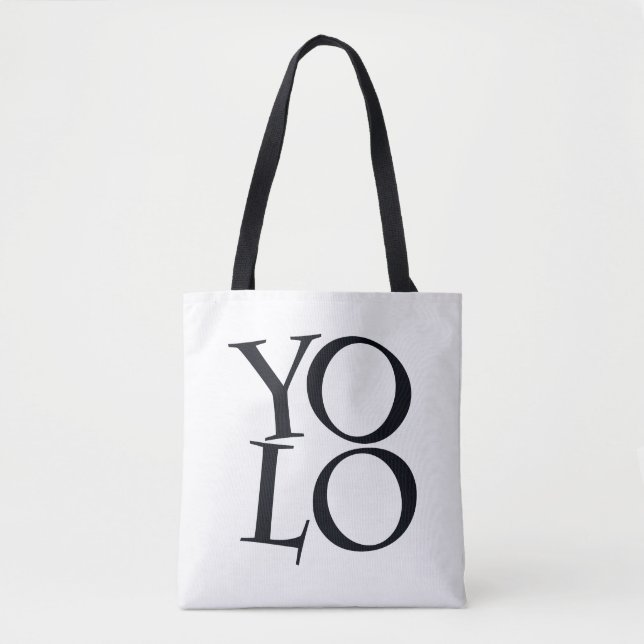 BOLSA TOTE YOLO (Frente)
