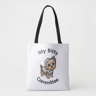 Bolsa tote yorkie cartoon