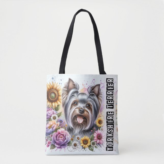 Bolsa Tote Yorkshire Terrier (Frente)