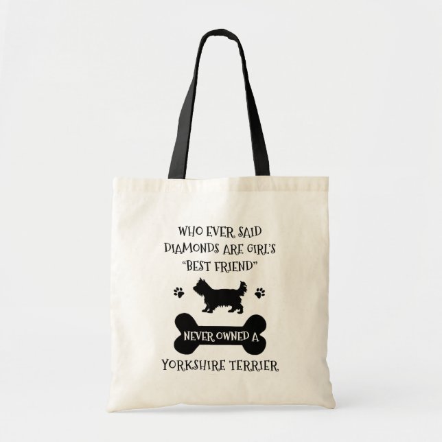 Bolsa Tote Yorkshire Terrier Best Friend (Frente)
