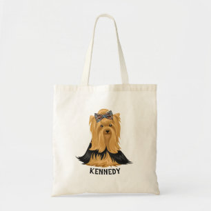 Bolsa Tote Yorkshire terrier do cão do filhote de cachorro  