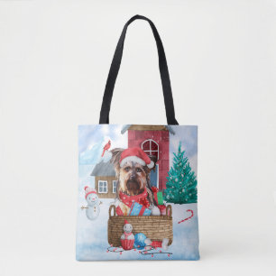 Bolsa Tote Yorkshire Terrier Dog Na Casa De Neve