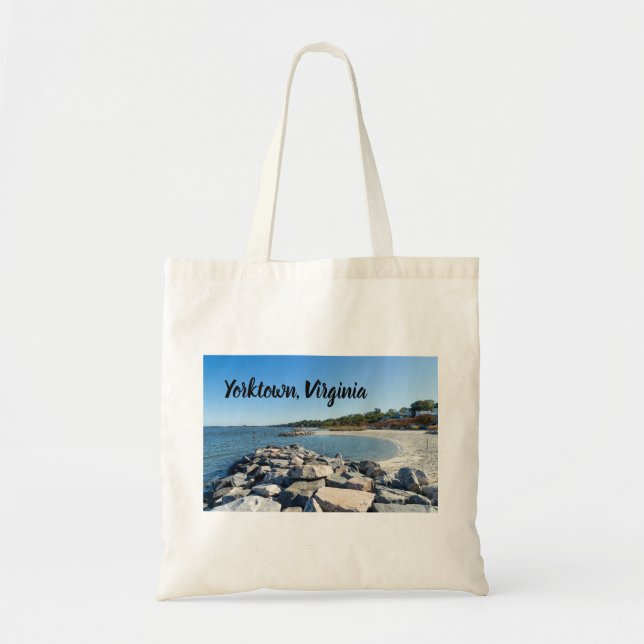 Bolsa Tote Yorktown Beach na Virgínia (Frente)
