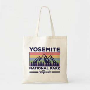 Bolsa Tote Yosemite National Park California Retro Hiking