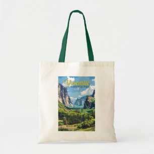 Bolsa Tote Yosemite National Park Illustration Viagem Art