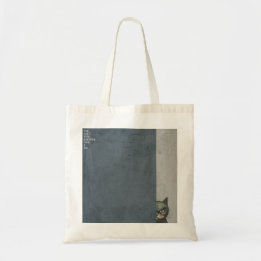 Bolsa Tote ”You can't hide anything from a cat” tote bag