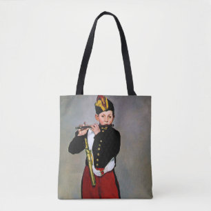 Bolsa Tote Young Flutist, The Fifer, Edouard Manet, 1866