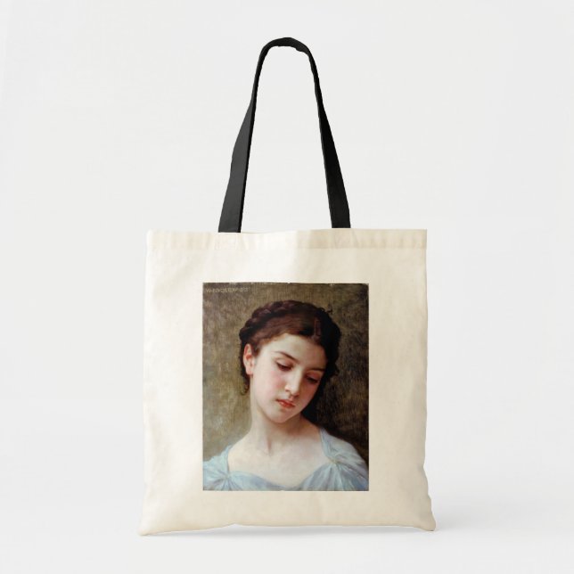 Bolsa Tote Young Girl, Bouguereau (Frente)