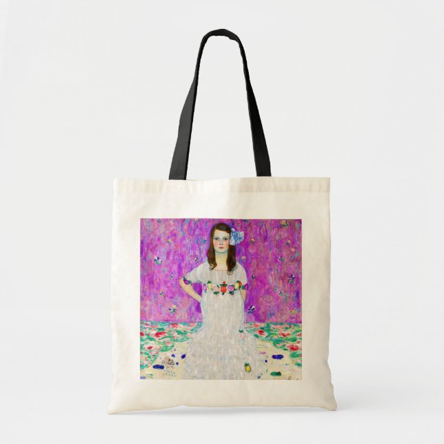 Bolsa Tote Young Girl, Gustav Klimt (Frente)