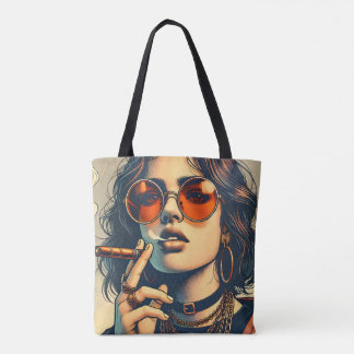 Bolsa Tote Young Sassy Women Impressão
