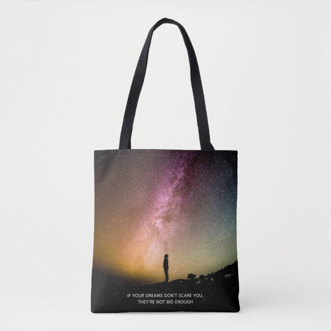 Bolsa Tote Your dreams If don't scare you (Frente)