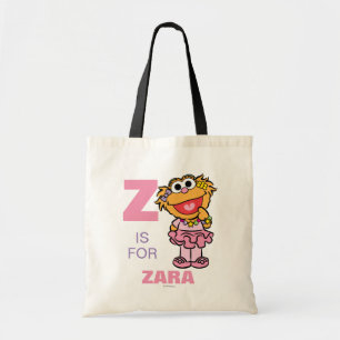 Bolsa Tote Z é de Zoe   Adicione Seu Nome