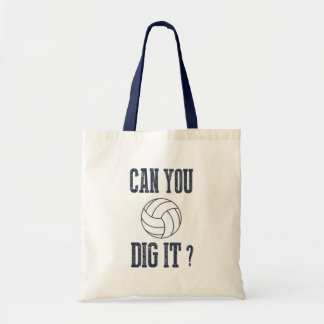 Bolsa Tote Zazzle Você Pode Cavar Vôlei