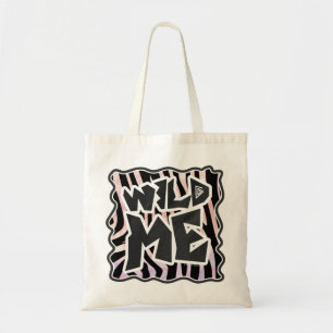 Bolsa Tote Zebra Black e Pink Wild