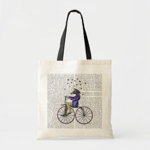 Bolsa Tote Zebra em Bicicleta