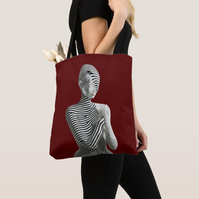 Bolsa Tote Zebra Woman (Close Up)