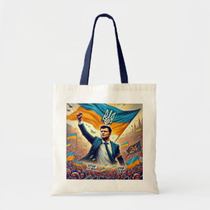 Bolsa Tote Zelenskyy Ucrânia dá suporte a Tote Bag