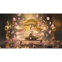 BOLSA TOTE ZEN BUDDHISM - BONSAI TREE -