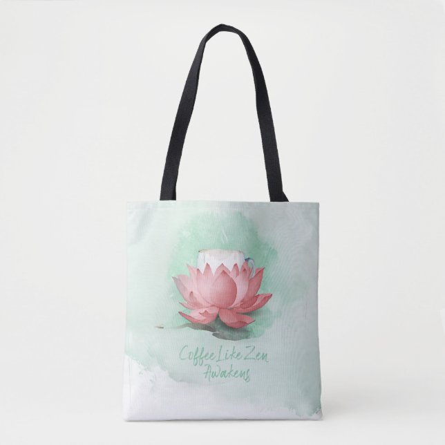 Bolsa Tote Zen do Café (Frente)
