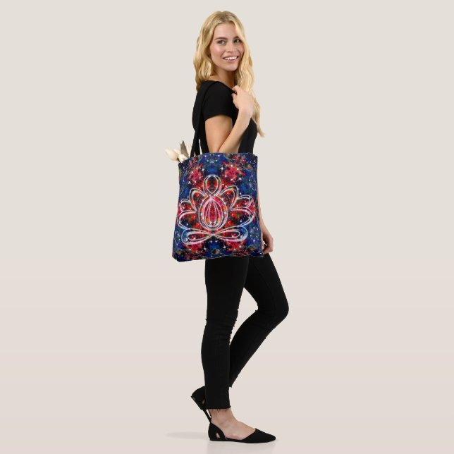 Bolsa Tote Zen Lotus, cintilação (No(a) Modelo)