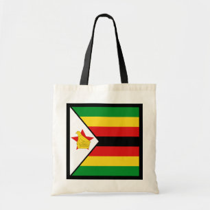 Bolsa Tote Zimbabwe Flag Bag