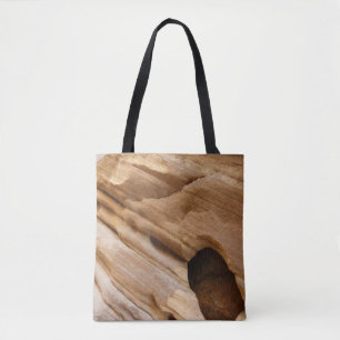Bolsa Tote Zion Canyon Wall I Abstrato Natureza Fotografia