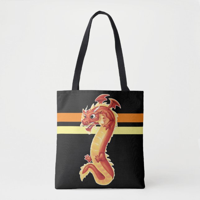 Bolsa Tote Zippy Dragon (Frente)
