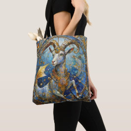 Bolsa Tote Zodiac - Capricórnio, Caprino do Mar