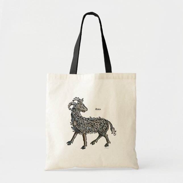 Bolsa Tote Zodíaco: Aries, 1482 (Frente)