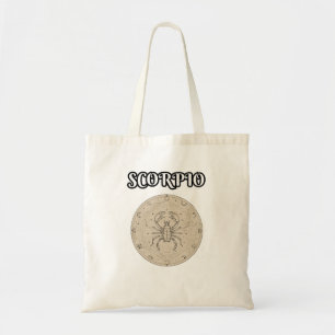 Bolsa Tote zodíaco escorpião
