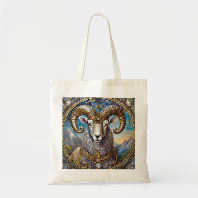 Bolsa Tote Zodíaco - Faz O Ram (Frente)