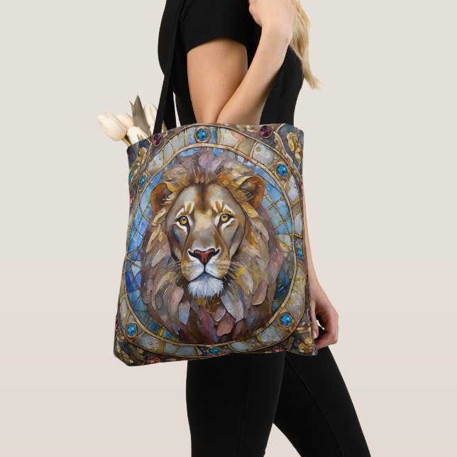 Bolsa Tote Zodíaco - Leão (Close Up)