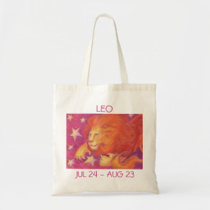 Bolsa Tote Zodíaco Leo para o saco