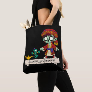 Bolsa Tote Zombie Aladdin e Zombie Genie