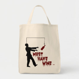 Bolsa Tote Zombie Deve Ter Vinho