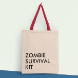 Bolsa Tote ZOMBIE moderna tipografia engraçada Minimalista<br><div class="desc">Essa bolsa de tote é um acessório na moda e funcional que combina o melhor de ambos os mundos: tipografia divertida e divertida com um design minimalista que a torna versátil e fácil de vestir com qualquer roupa e adiciona um toque de sofisticação e elegância ao olhar geral. A design...</div>
