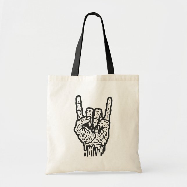 Bolsa Tote Zombie Rock (Frente)