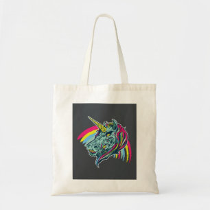 Bolsa Tote Zombie Unicorn