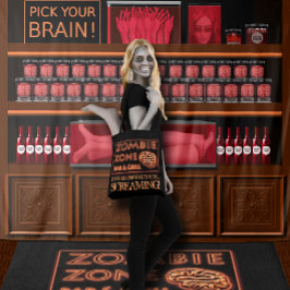 Bolsa Tote Zombie Zone Trick ou Treine Bag