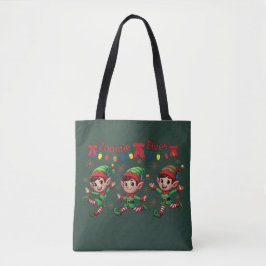 Bolsa Tote Zoomie Elves Natal