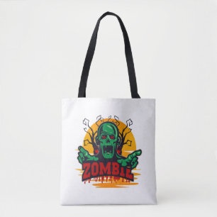 Bolsa Tote zumbi de halloween