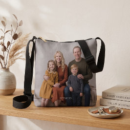 Bolsa transversal tote com foto personalizada da f