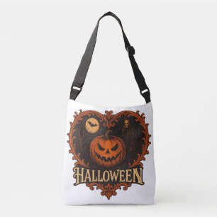Bolsa transversal tote de impressão total de Hallo