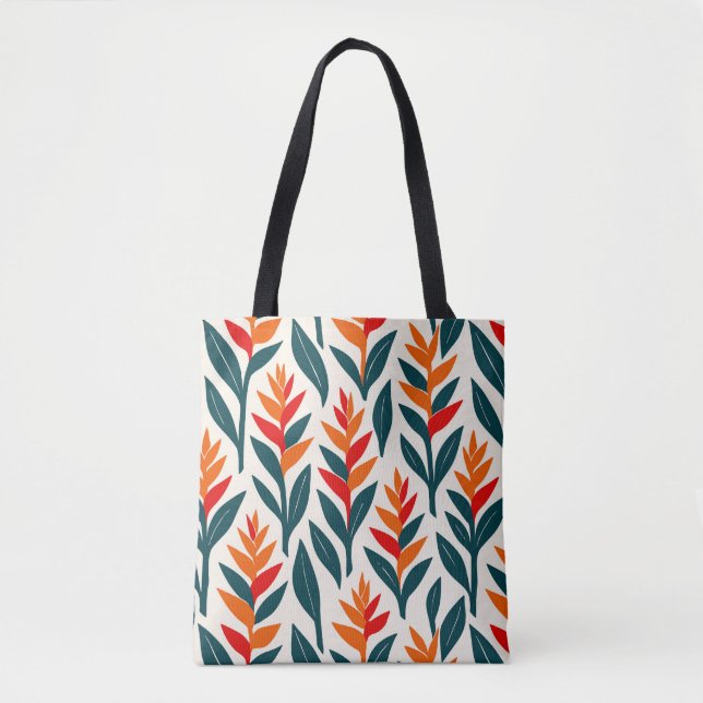 Bolsa tropical tote (Frente)